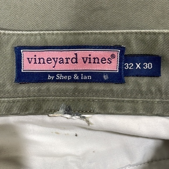 Vineyard Vines | Olive Green Club Pant 32x30 - Picture 4 of 5